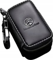 SKÓRZANE ETUI na klucze logo MERCEDES KLUCZYK samochodowy ELEGANCKI brelok Inna marka