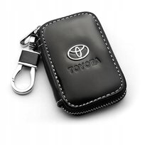 SKÓRZANE ETUI na klucze TOYOTA logo KLUCZYK samochodowy ELEGANCKI brelok