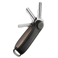 Skórzane etui organizer na klucze Orbitkey 2.0 Leather - black/black Orbitkey