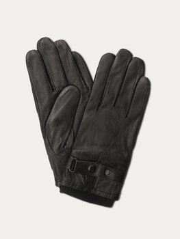 Skórzane Rękawiczki Męskie Quebec Czarne xxl - Kubenz