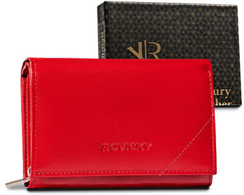 Skórzany kompaktowy portfel damski — Rovicky - Rovicky