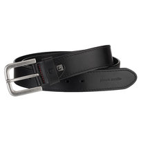 Skórzany pasek męski Pierre Cardin 70308 - czarny 105 cm Pierre Cardin