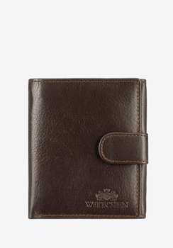 Skórzany portfel damski brązowy - WITTCHEN