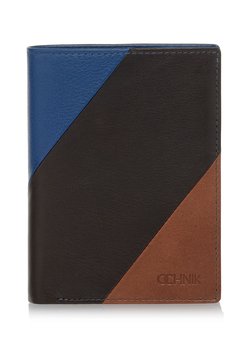 Skórzany portfel męski PORMS-0505-15(Z22) - OCHNIK