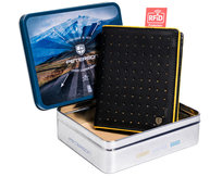 Skórzany Portfel Męski Z Kontrastowym Obszyciem — Peterson