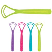 Skrobaczka językowa CURAPROX CTC 202 - multicolor higiena jamy ustnej eliminacja nieświeżego oddechu antybakteryjna profilaktyka infekcji.