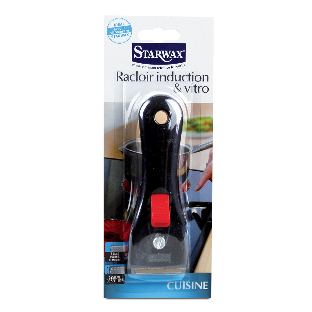 Skrobak do witroceramiki STARWAX, czarny