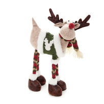 Skrzat świąteczny RENNIE renifer stojący  43 cm
