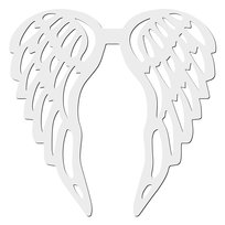 Skrzydła Anioła Białe 15cm Drewniane Ozdoby Sklejka Do Malowania Dekoracje