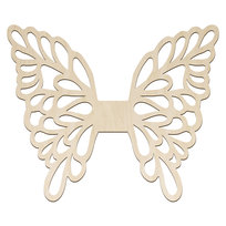 Skrzydła Anioła Drewniane 10x12 cm Ozdoby Świąteczne do Aniołków Stroików