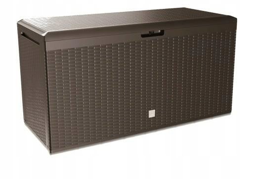 Skrzynia ogrodowa PROSPERPLAST Box Rato Plus, umbra, 59,4x114x47 cm