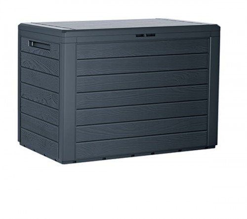 Skrzynia Ogrodowa WoodeBox 190l Antracyt Prosperplast