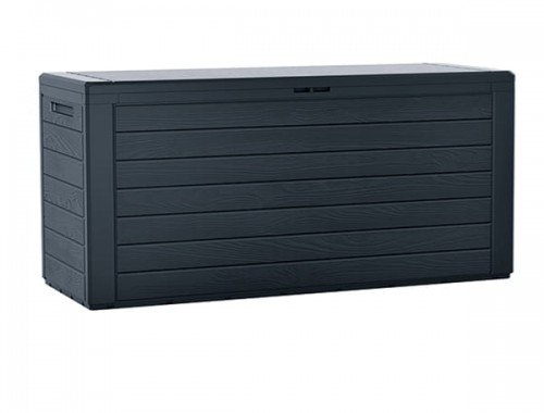 Skrzynia ogrodowa WOODEBOX - antracytowy - Prosperplast