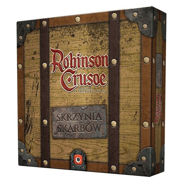 Skrzynia Skarbów Robinson Crusoe, gra, Portal Games, gra planszowa