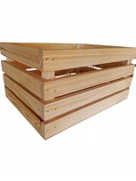 Skrzynka drewniana 40x30x20 cm Pine Wood Design