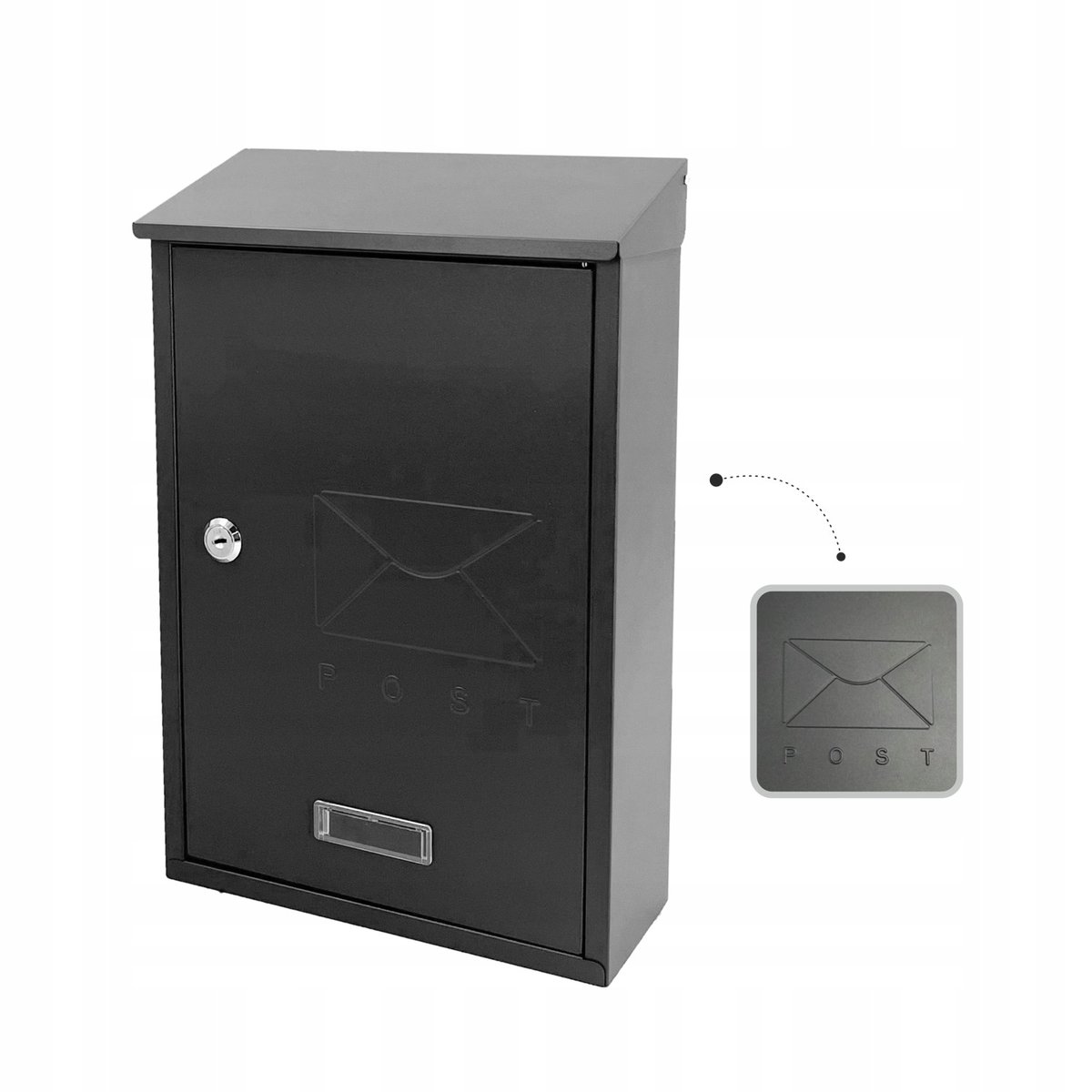 Skrzynka na listy Ibis 37,8 x 25 x 10 cm - Chomik - Chomik | Sklep ...