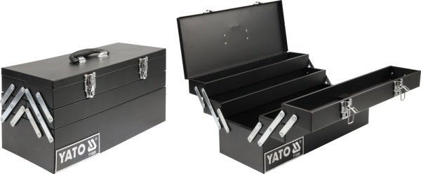 Skrzynka narzędziowa YATO, 460x200x225 mm YT-0885