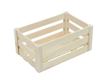 SKRZYNKA pudełko drewniane 28x17,5x12,5 na zioła - PEEWIT