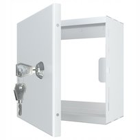 Skrzynka Telekomunikacyjna Obudowa Rozdzielnia Metalowa 15x15x8cm Natynkowa Stalflex
