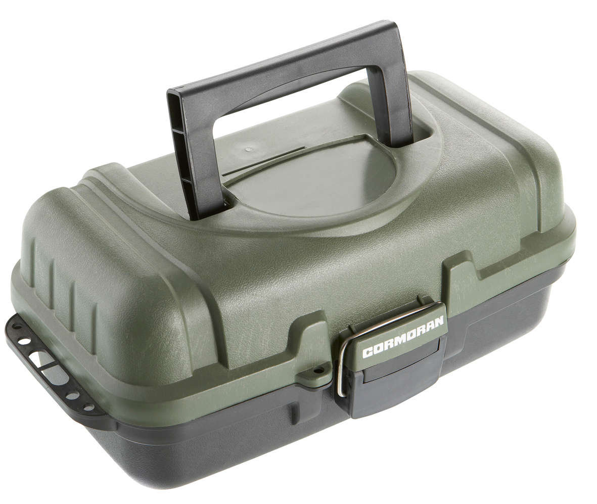 Cormoran Angel 10003 Mallette De Pêche 3 étages – 44 X 24 X 20 Cm, 20 Compartiments Fixes, 7 Ajustables