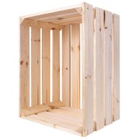 Skrzynka z drewnianych desek pudełko 50x40x30cm