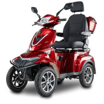 Skuter elektryczny BILI BIKE SHINO QUADRO G4 GEL czerwony - Bili Bike