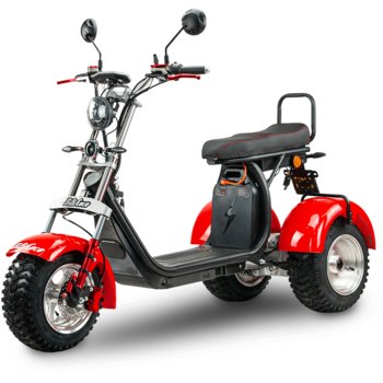 Skuter elektryczny BILI COCO SPORT TRÓJKOŁOWY 4000W -czerwony - Bili Bike