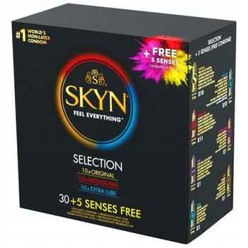 Skyn, Selection, Prezerwatywy 30 szt + 5 Senses - Skyn