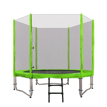 SkyRamiz, Trampolina ogrodowa z siatką zewnętrzną, 8 ft 244 cm - SkyRamiz