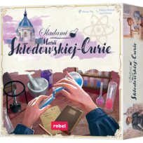 Śladami Marii Skłodowskiej-Curie, gra planszowa, Rebel Rebel