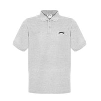 Slazenger Plain koszulka szara męska polo, Rozmiar 3XL