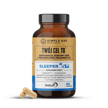 Sleeper - wsparcie zdrowego snu i regeneracji. 60 kapsułek. - Twój Cel To