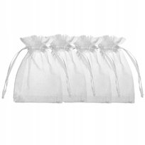 Śliczna torebka na wesele woreczek szyfonowy na czekoladkę opakowanie worek