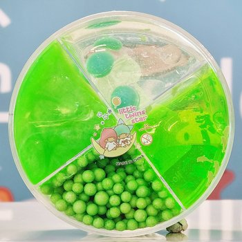 Slime Duży Z Dodatkami I Kuleczkami Zielony