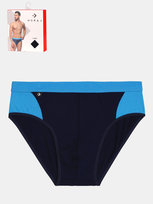 Slipy bawełniane granatowy M