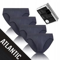 SLIPY MĘSKIE bambusowe 4pack majtki nieuciskające Atlantic *XXL Atlantic