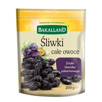 Śliwki suszone całe owoce Bakalland