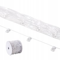 Ślizg ze sznurkiem wave fala w folii co 8 cm 1 mb