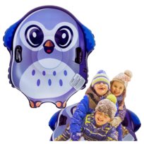 Ślizgacz Sanki Dmuchane Na Śnieg Opona Do Zjeżdżania Ślizg Uchwyty Pingwin