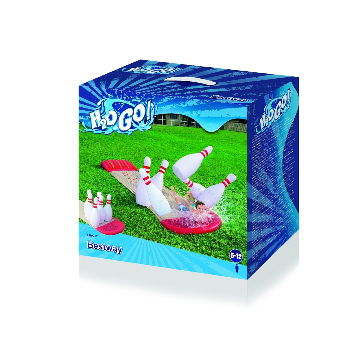 Ślizgawka h2o go, gra w kręgle, Bestway, gra zręcznościowa