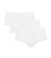 Sloggi, 3 x Majtki damskie sloggi 24/7 Cotton Lace Midi C3P, rozmiar 38 Sloggi
