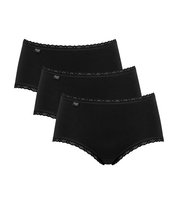 Sloggi, 3 x Majtki damskie sloggi 24/7 Cotton Lace Midi C3P, rozmiar 42 Sloggi