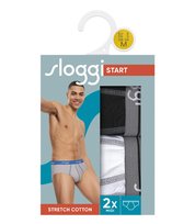 Sloggi Men, 2 x Majtki męskie sloggi men Start Midi C2P box, rozmiar L