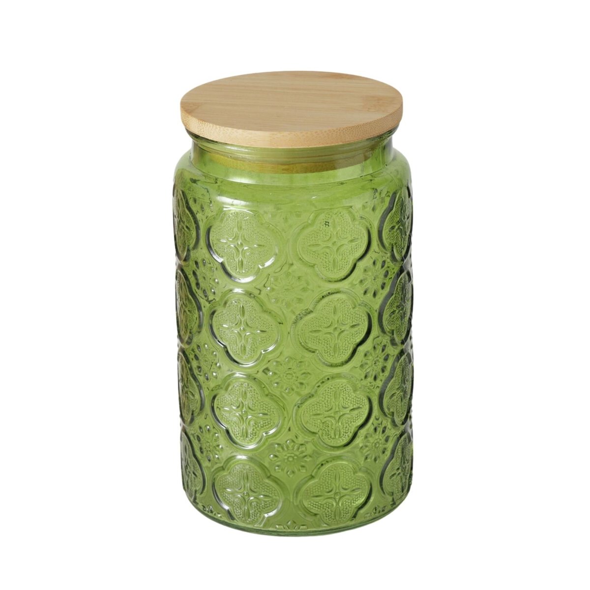 Boltze Boltze Słoik Z Bambusowym Wieczkiem Imola, 1000 Ml