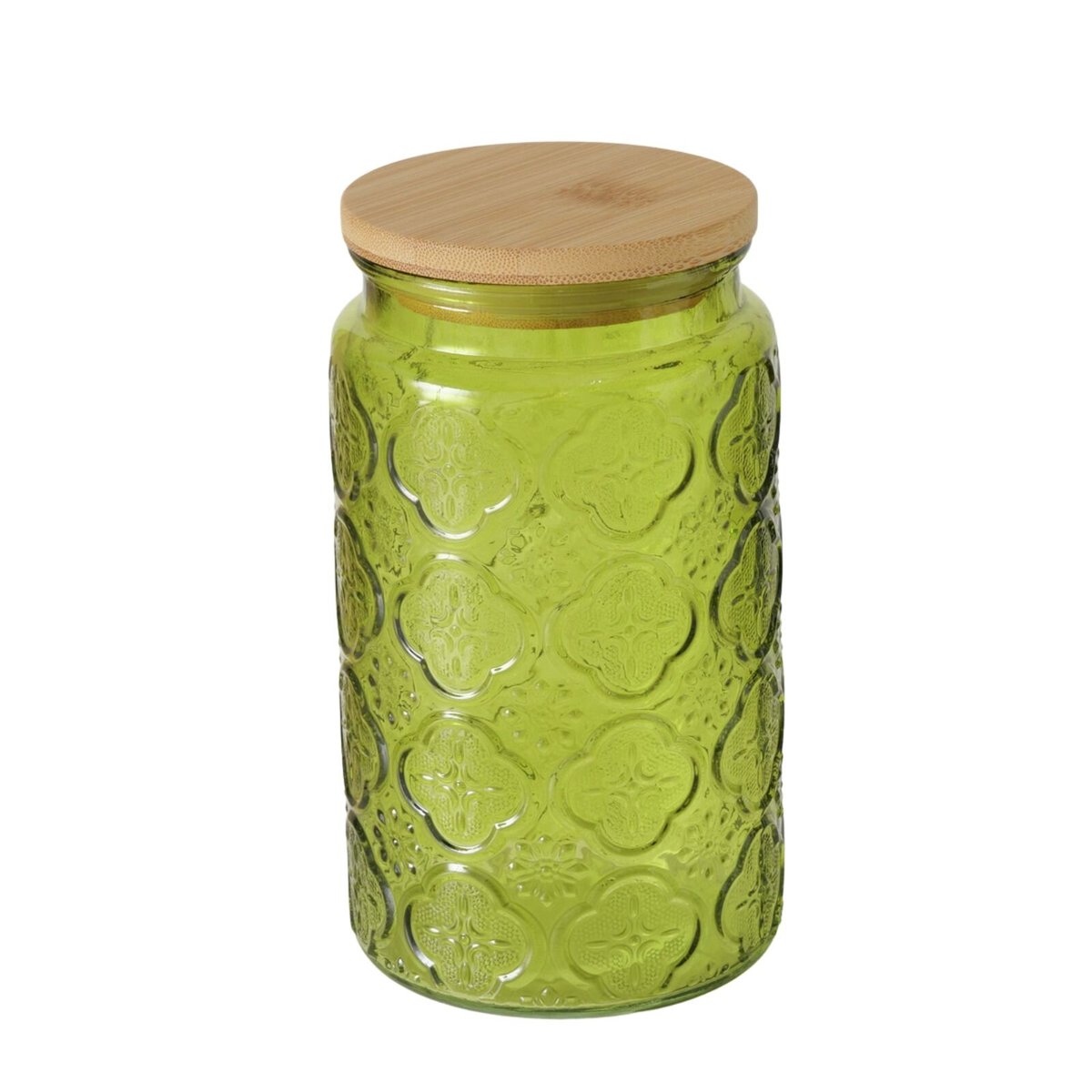 Boltze Boltze Słoik Z Bambusowym Wieczkiem Imola, 1000 Ml