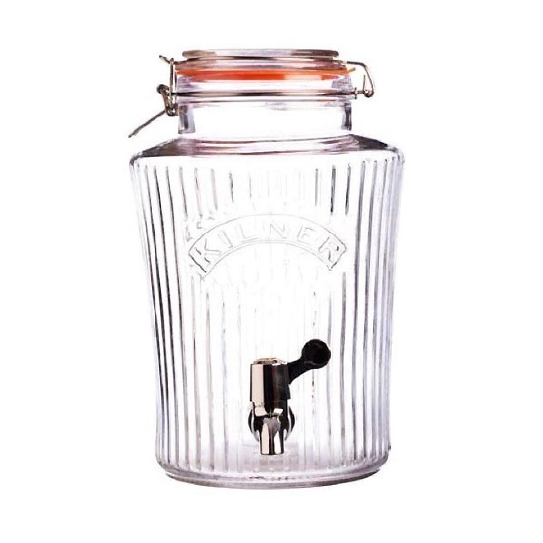 Słój do zimnych napojów z kranikiem KILNER Vintage, 5 l