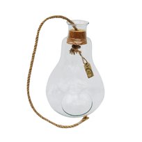 Słój wiszący z otworem TAJEMNICZY OGRÓD, 29 cm