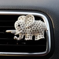 SŁOŃ ZAPACH PERFUMY DEKORACJA DO SAMOCHODU AUTA DYFUZOR DO KRATKI NAWIEWU