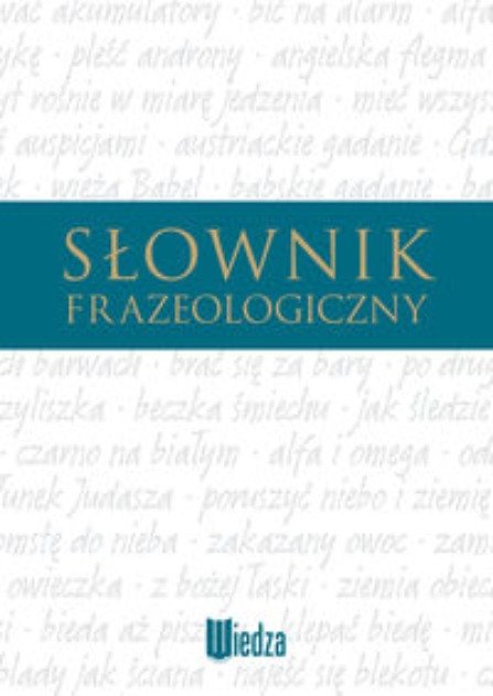 Słownik frazeologiczny - W opisie | Książka w Empik