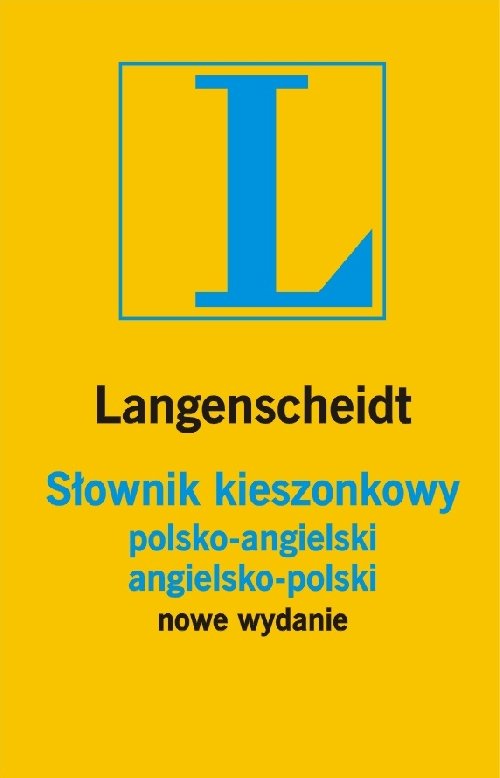 Słownik kieszonkowy angielsko-polski, polsko-angielski Langenscheidt